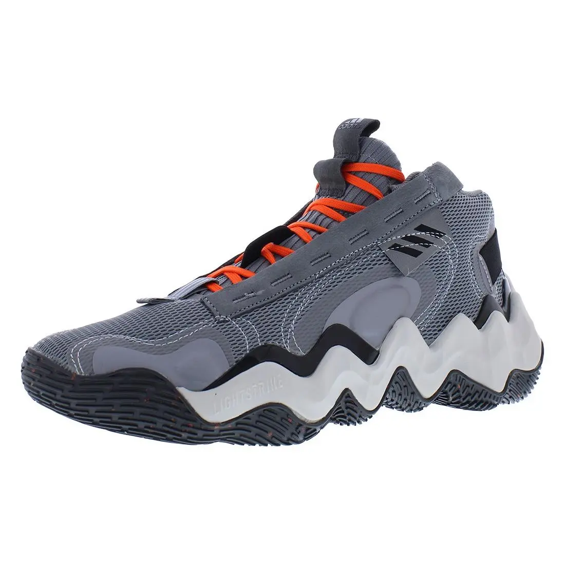 Adidas shoes - Grey Three/Core Black/Impact Orange, Main: Grey (UPC: 195745187915) 0