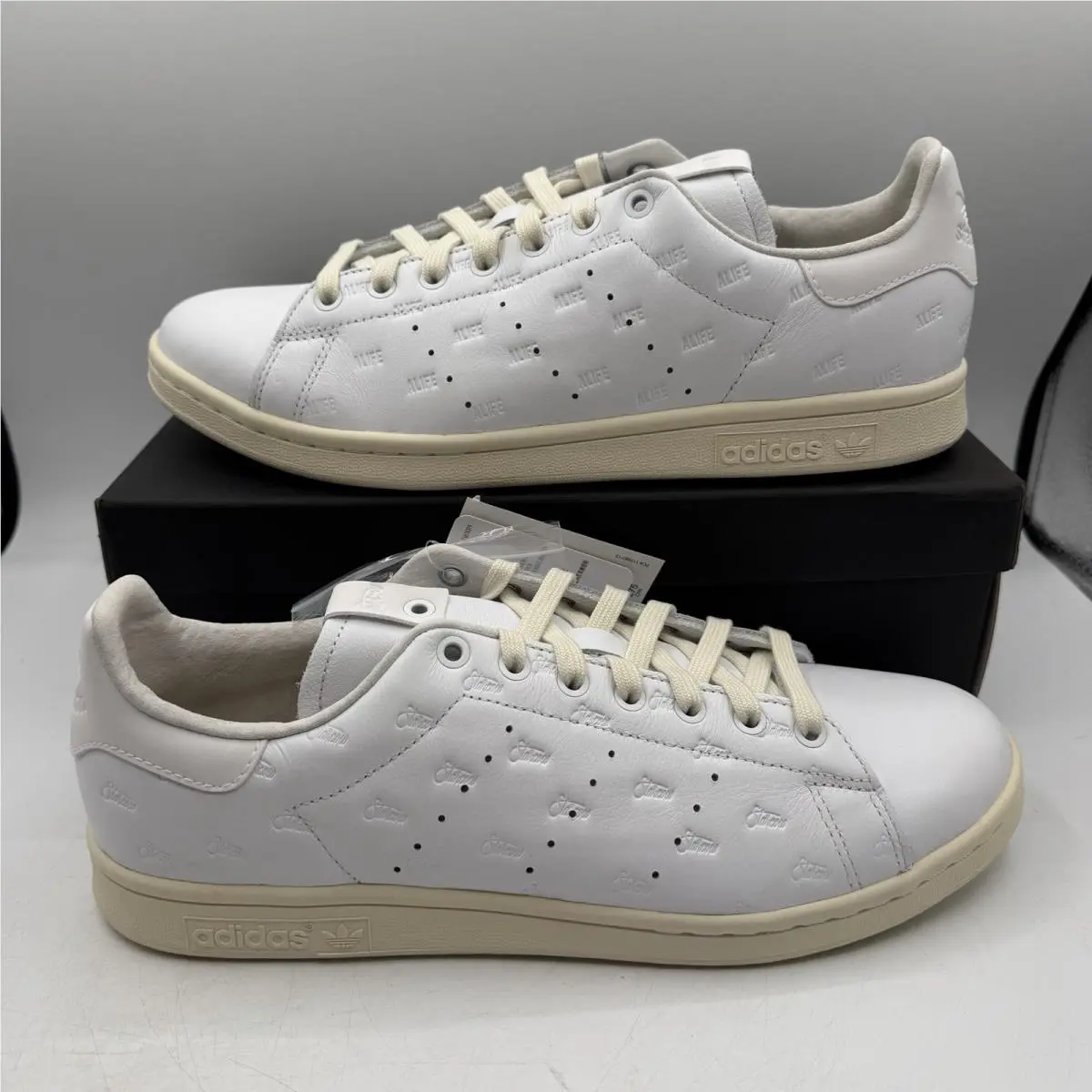 Adidas Stan Smith S.e. Alife x Starcow Shoes Mens Sz 10.5 White Sneakers CM8000