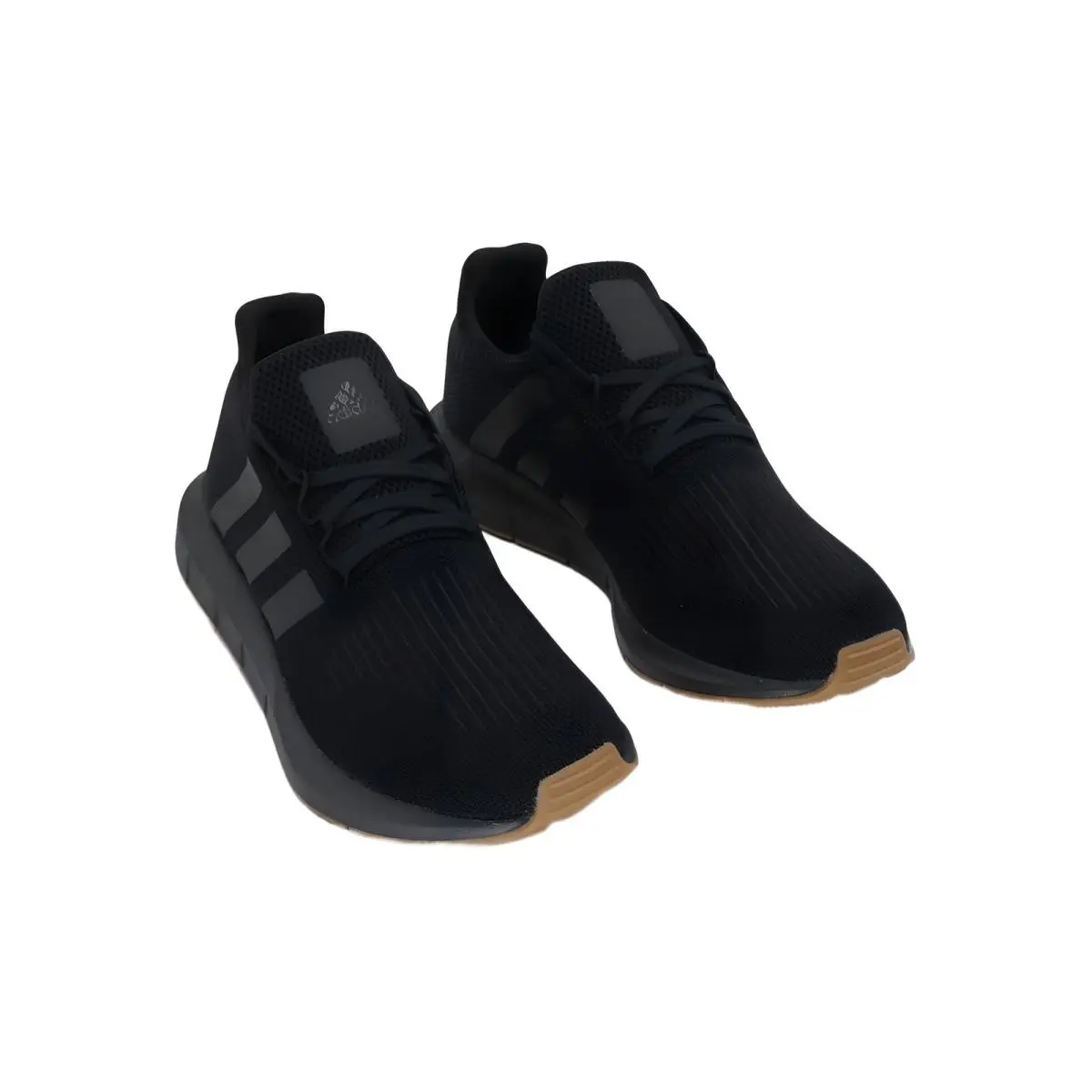 Adidas Men`s Swift Run Casual Sneakers Black/gum US 8M EU 41.5