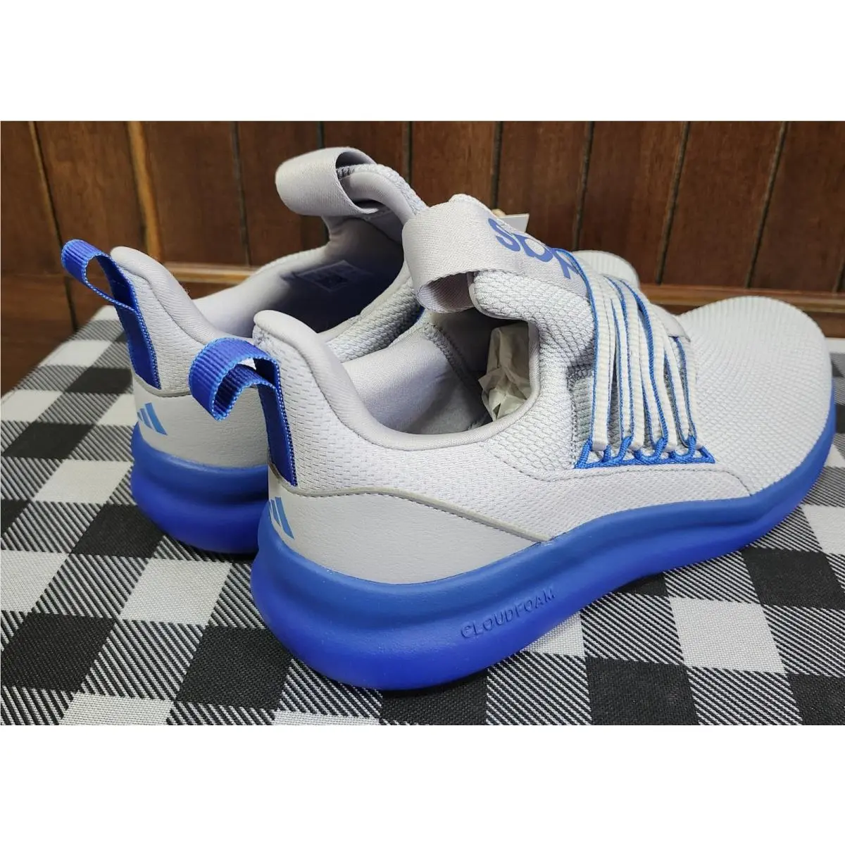 Adidas shoes - adidas Lite Racer - Lite Racer - JS5016 - GRAY & BLUE 12