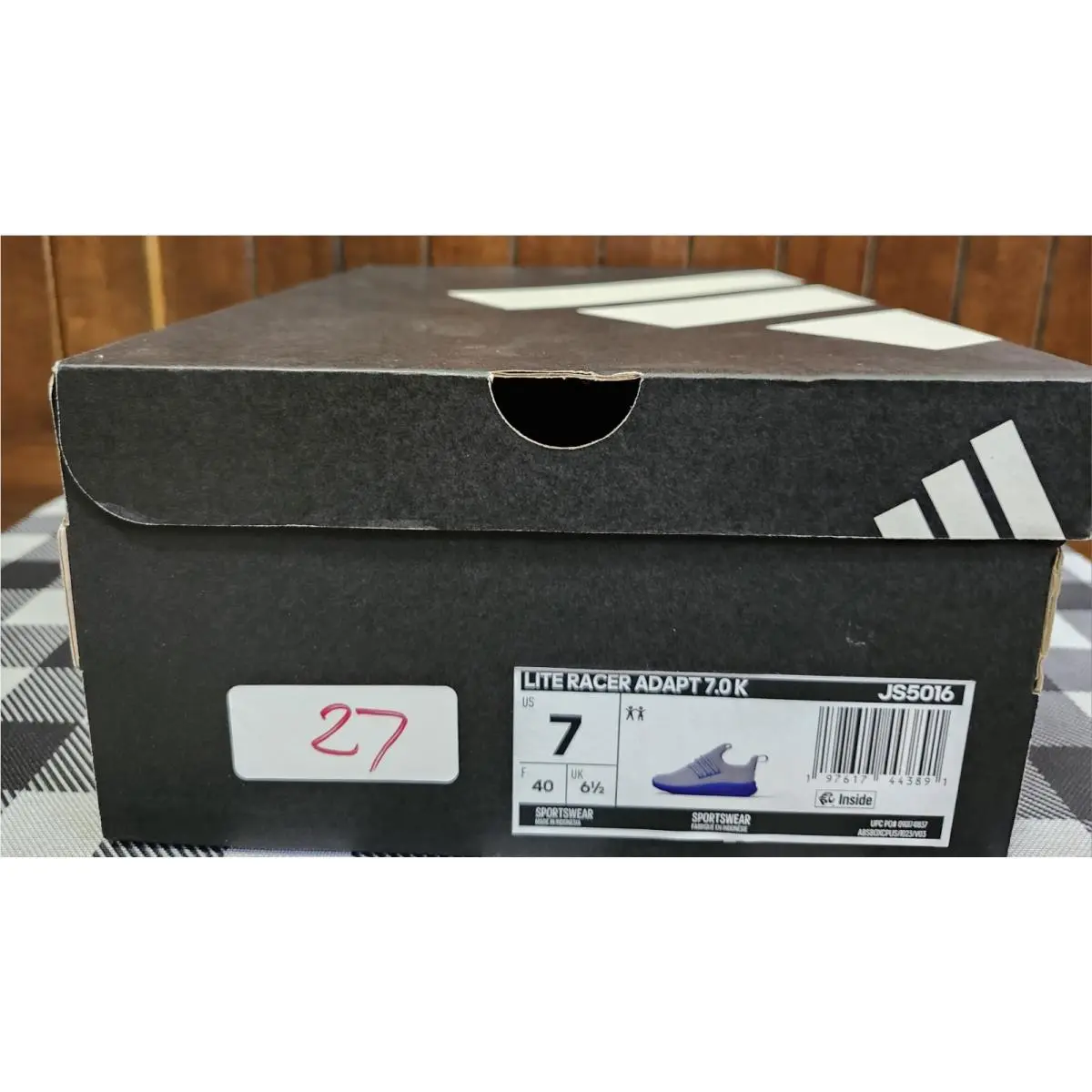 Adidas shoes - adidas Lite Racer - Lite Racer - JS5016 - GRAY & BLUE 16