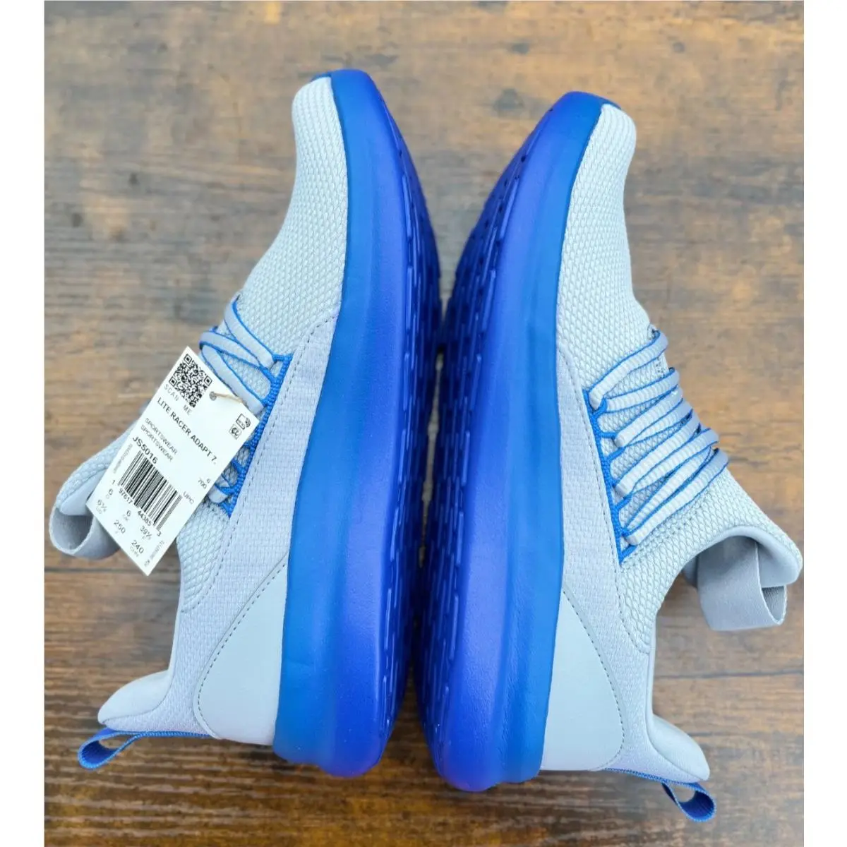 Adidas shoes - adidas Lite Racer - Lite Racer - JS5016 - GRAY & BLUE 12