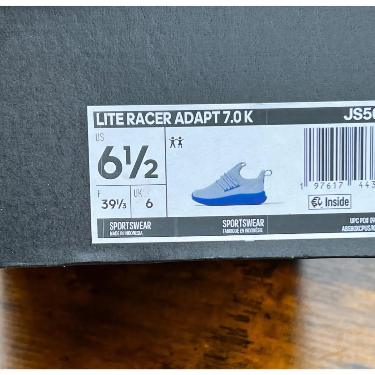 Adidas shoes - adidas Lite Racer - Lite Racer - JS5016 - GRAY & BLUE 17