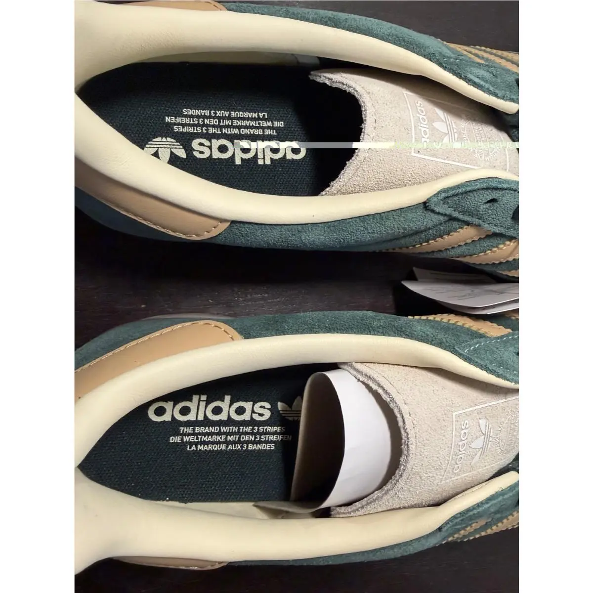 Adidas shoes - Green, Beige 9