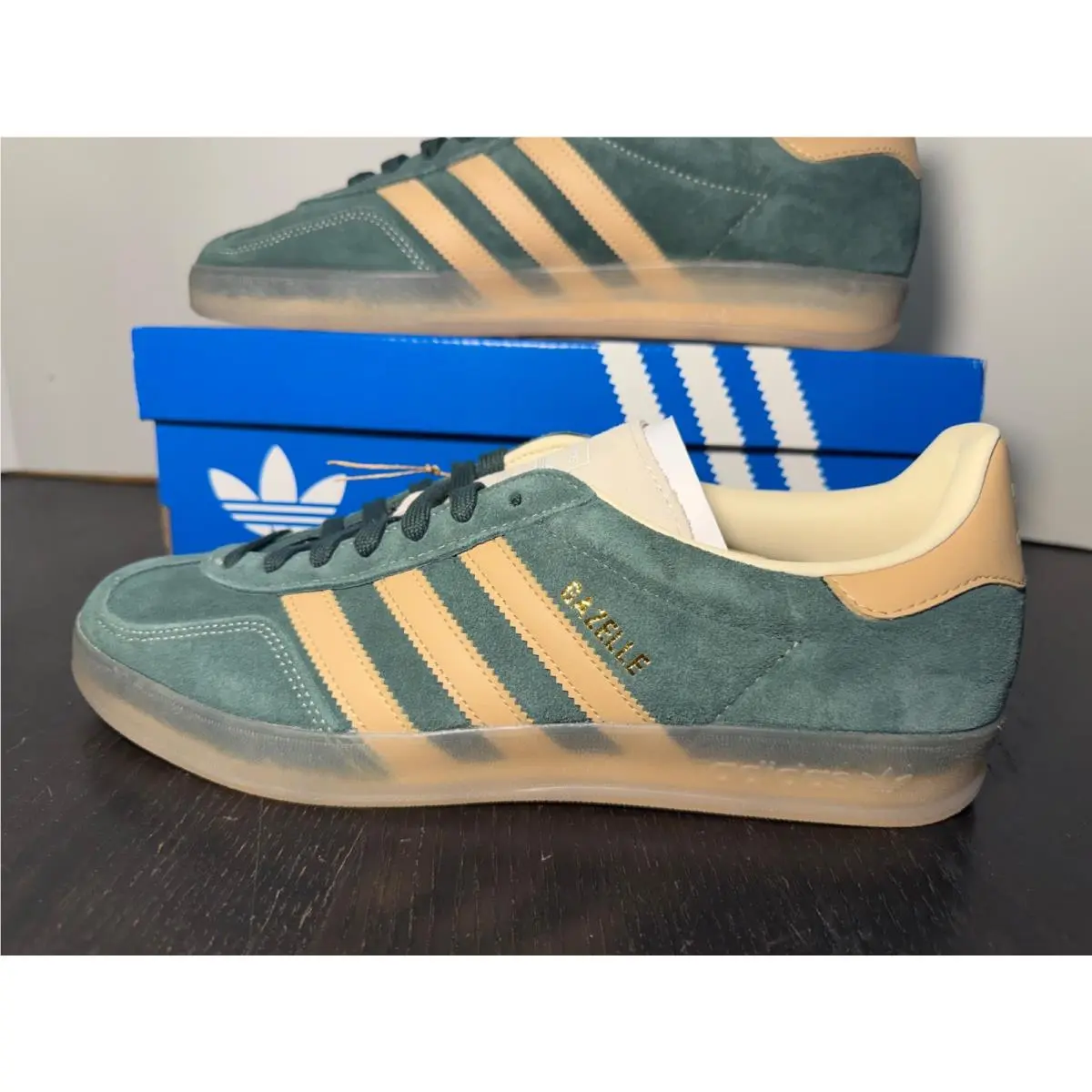 Adidas shoes - Green, Beige 6