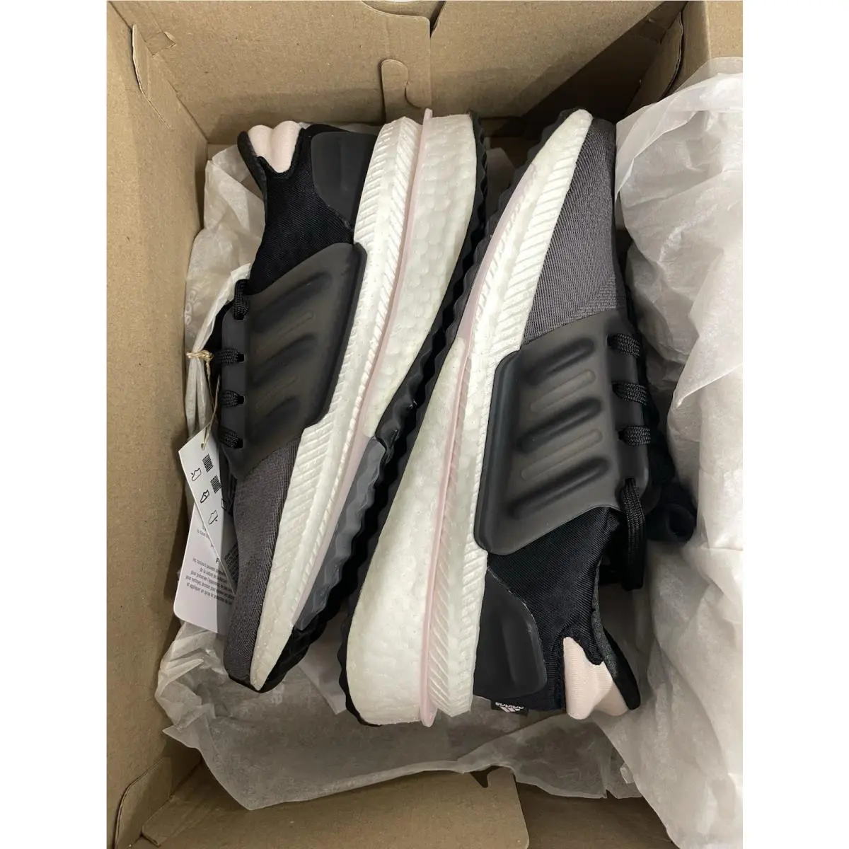 Adidas shoes - adidas X_PLRBOOST - Gray Pink White (UPC: 0196463748914) 5