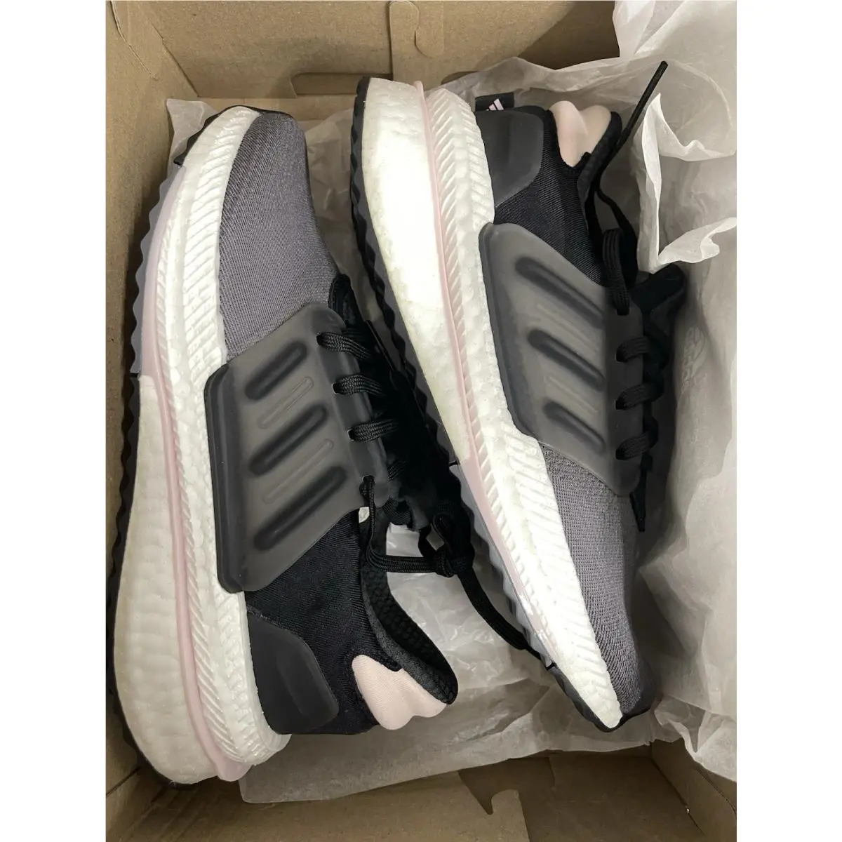 Adidas shoes - adidas X_PLRBOOST - Gray Pink White (UPC: 0196463748914) 6