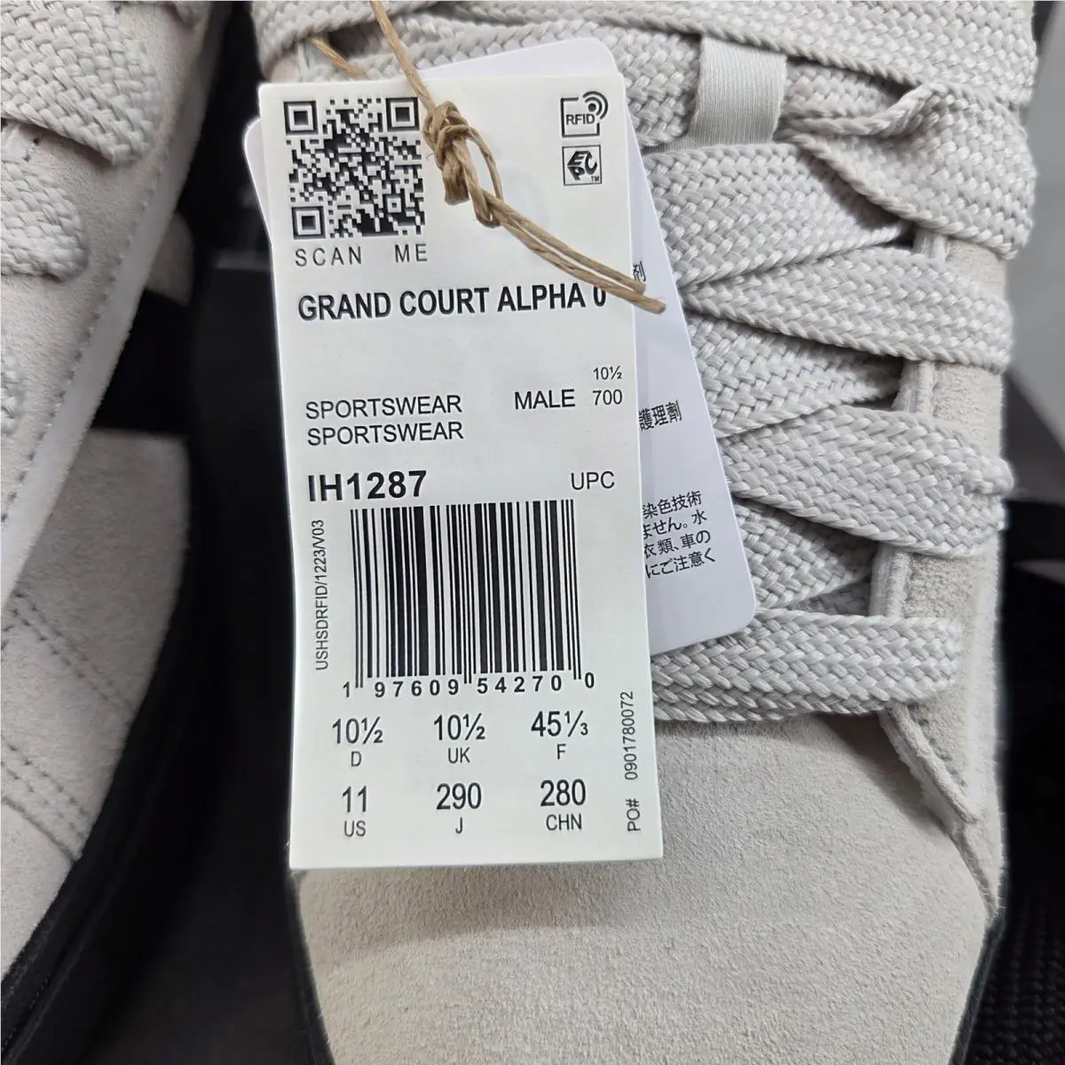 Adidas shoes - adidas Grand Court Alpha 00s - Gray 5