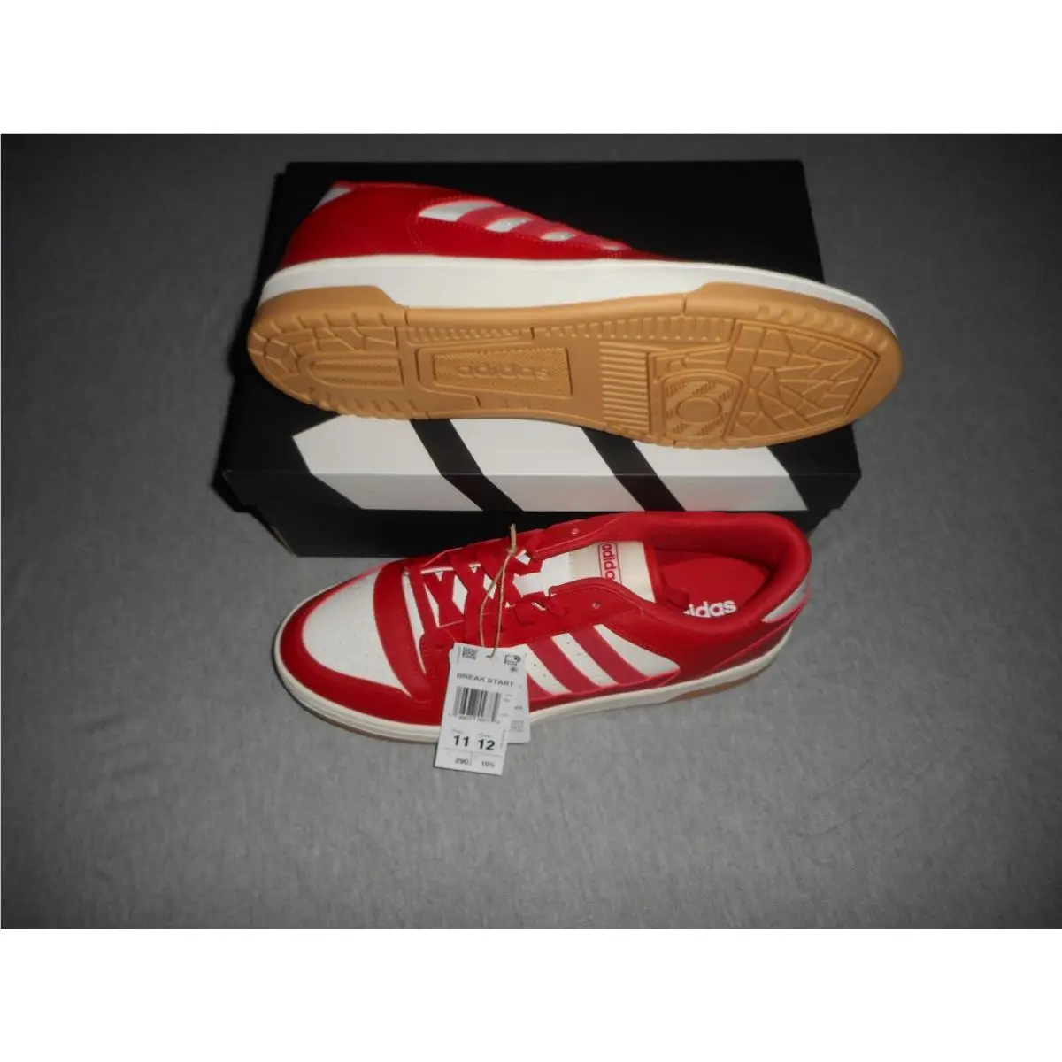 Adidas Red Break Start - Mens Size 11 - IN The Box - Red - White
