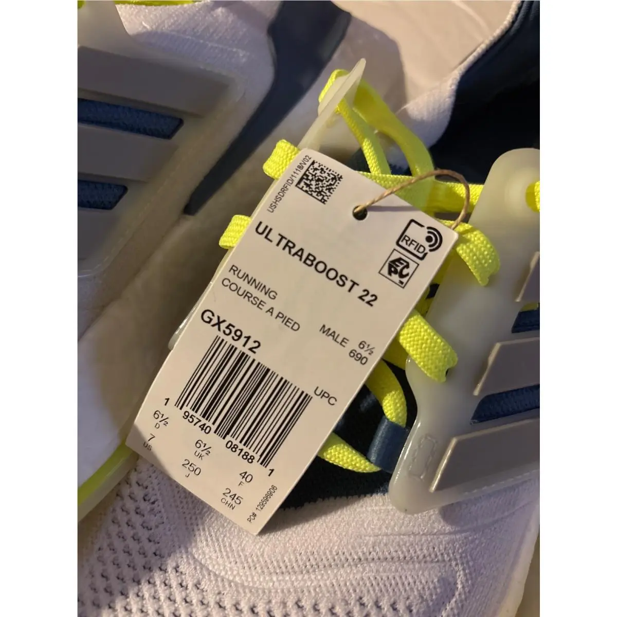 Adidas shoes - adidas UltraBoost 22 - UltraBoost - GX5912 - White (UPC: 195740081881) 12