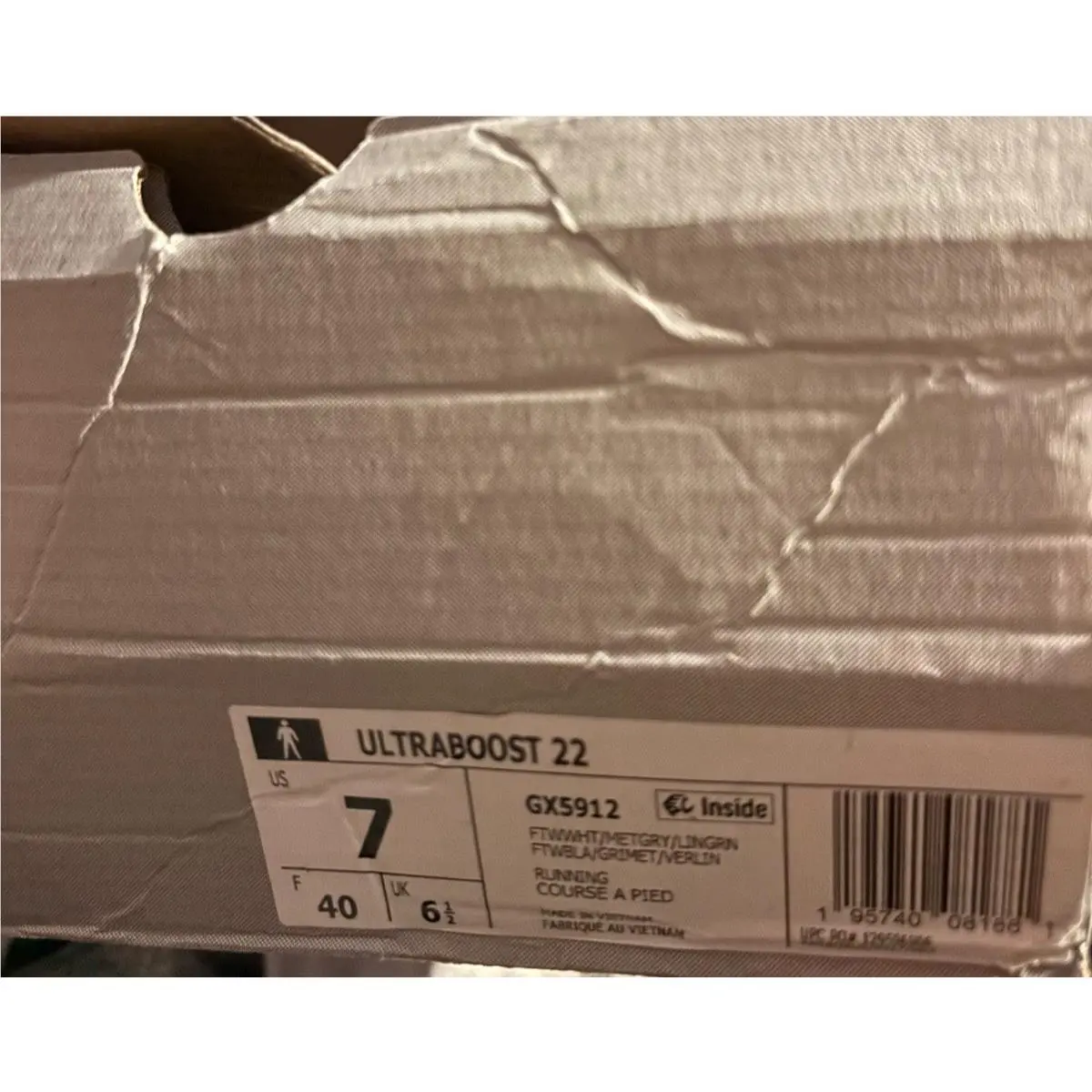 Adidas shoes - adidas UltraBoost 22 - UltraBoost - GX5912 - White (UPC: 195740081881) 13