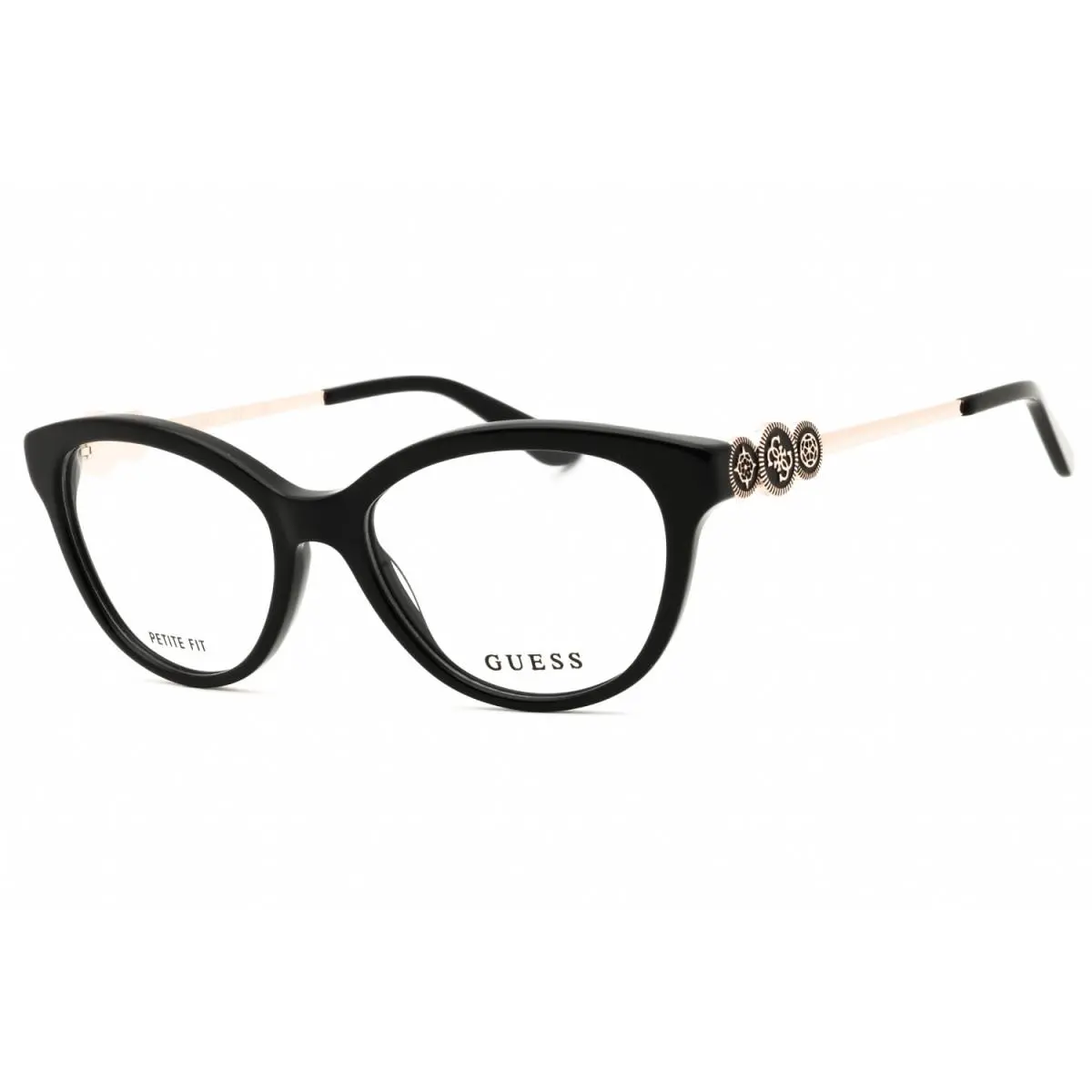 Guess GU50230 001 Shiny Black 50mm Eyeglasses