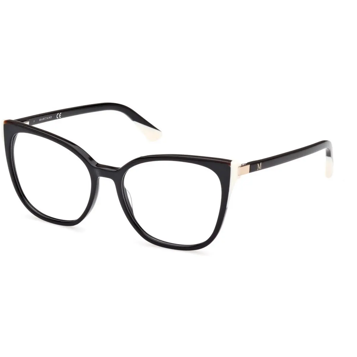 Guess By Marciano GM 0390 Shiny Black / 005 Size 54 Eyeglasses