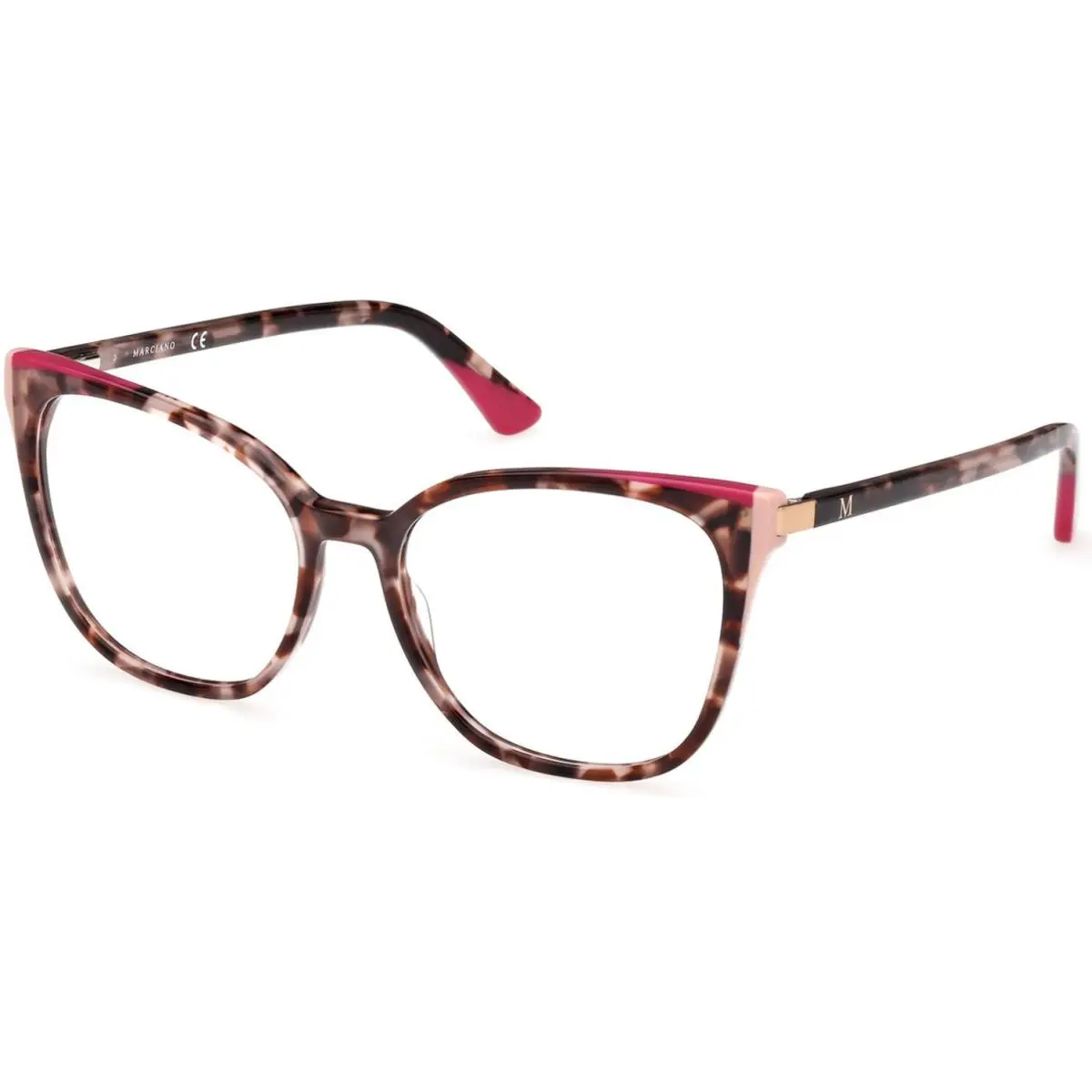 By Marciano GM 0390 Shiny Black / 005 Size 54 Eyeglasses by Guess