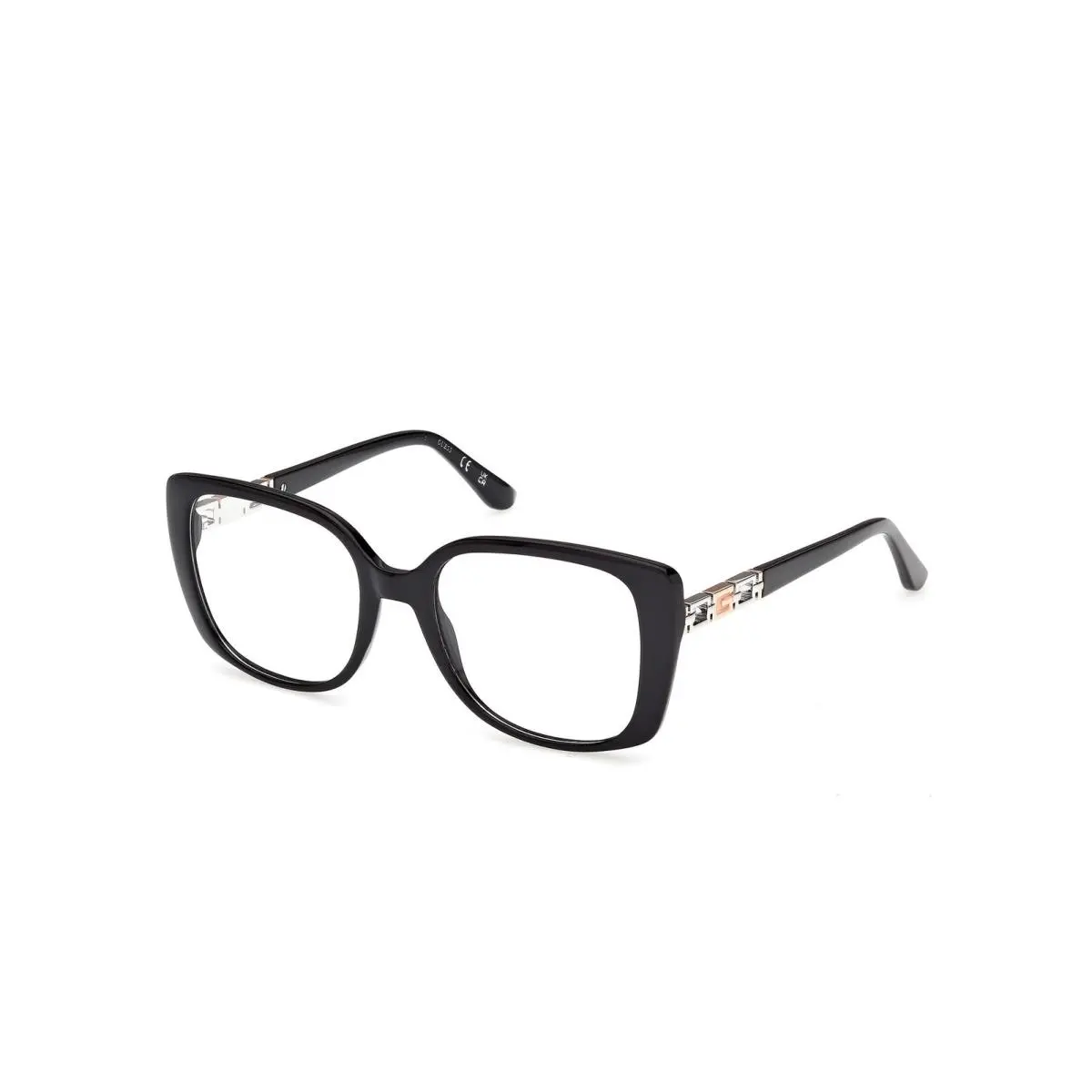 Guess GU 50359 Shiny Black / 001 Size 52 Eyeglasses