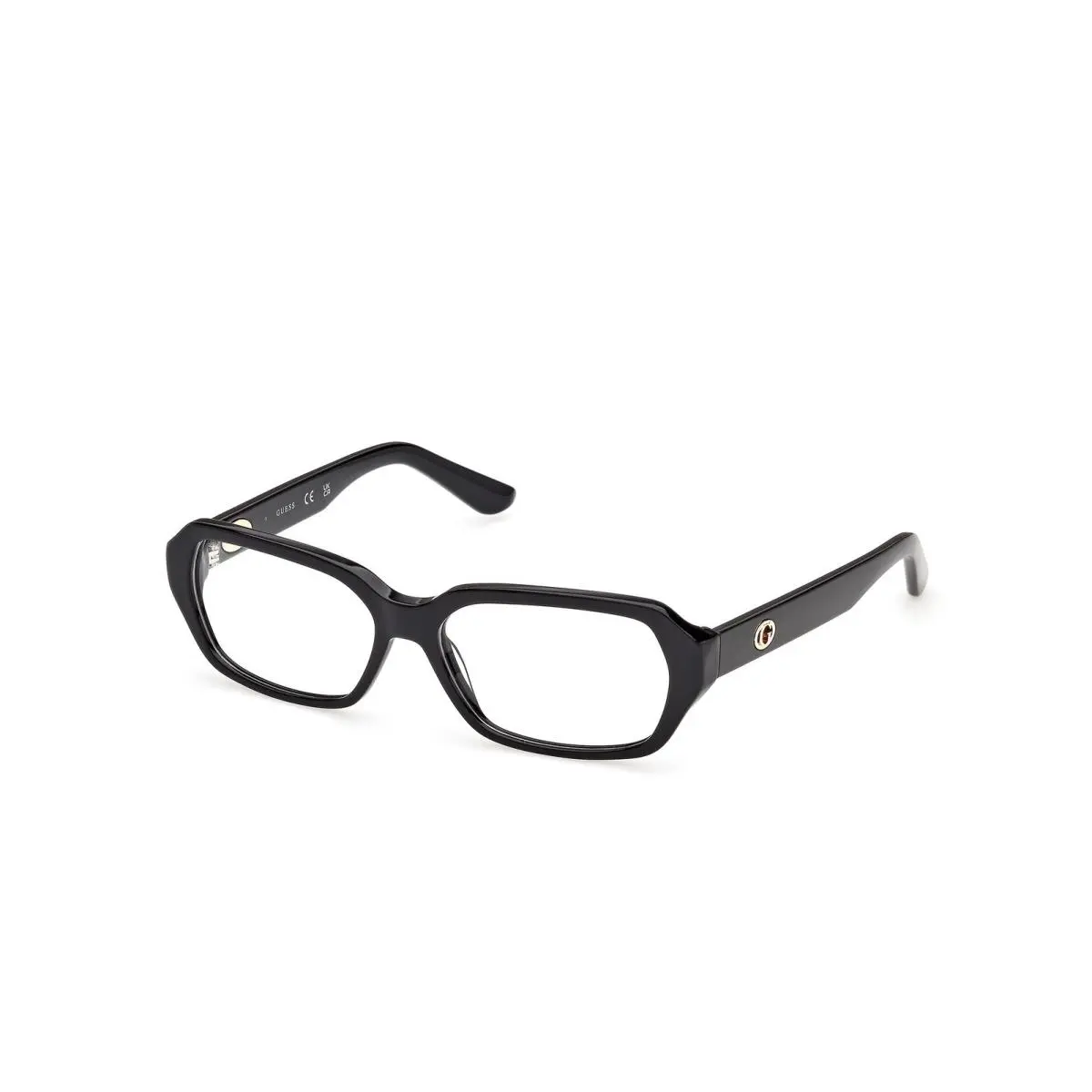 GU 50380 Blue/horn / Shiny Blue 092 Size 56 Eyeglasses by Guess