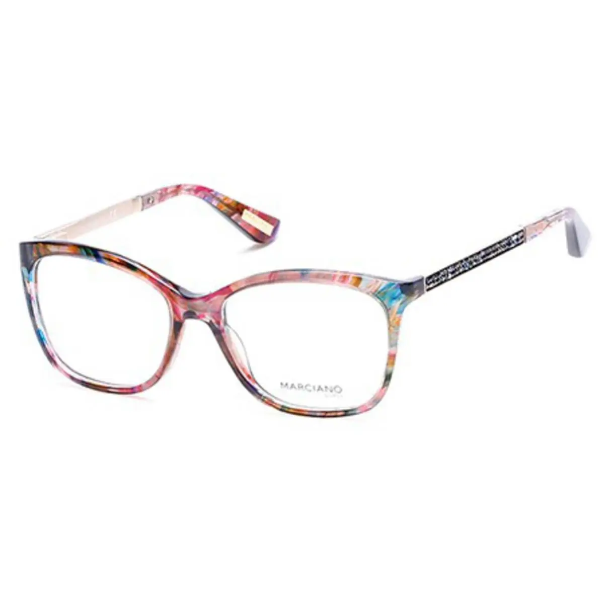 Guess By Marciano GM 0281 Violet/striped / 083 Size 54 Eyeglasses