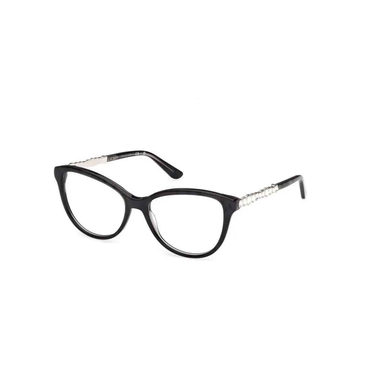 Guess By Marciano GM 50060 Black/pearl / Shiny Pale Gold 005 Size 50 Eyeglasses