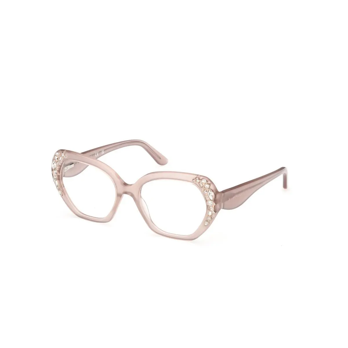 Guess By Marciano GM 50039 Shiny Beige / 057 Size 53 Eyeglasses