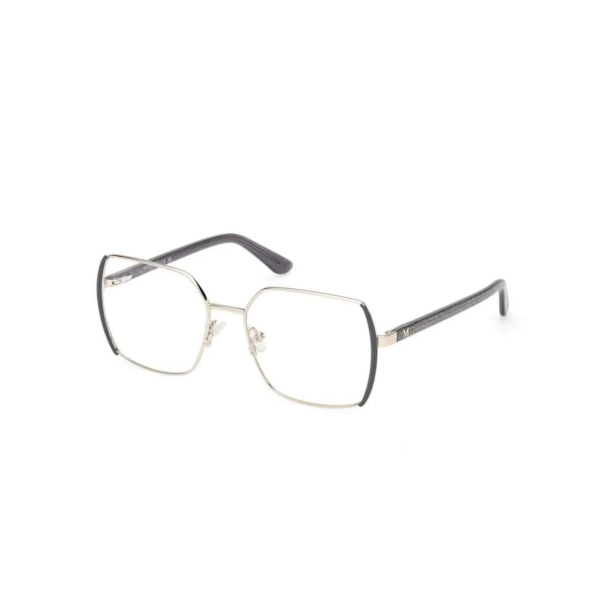Guess By Marciano GM 50014 Matte Grey / Shiny Pale Gold 020 Size 55 Eyeglasses