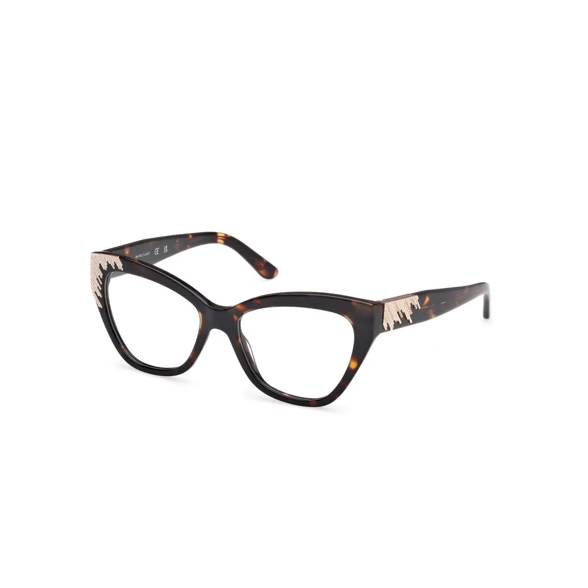 Guess By Marciano GM 50037 Dark Havana / 052 Size 53 Eyeglasses