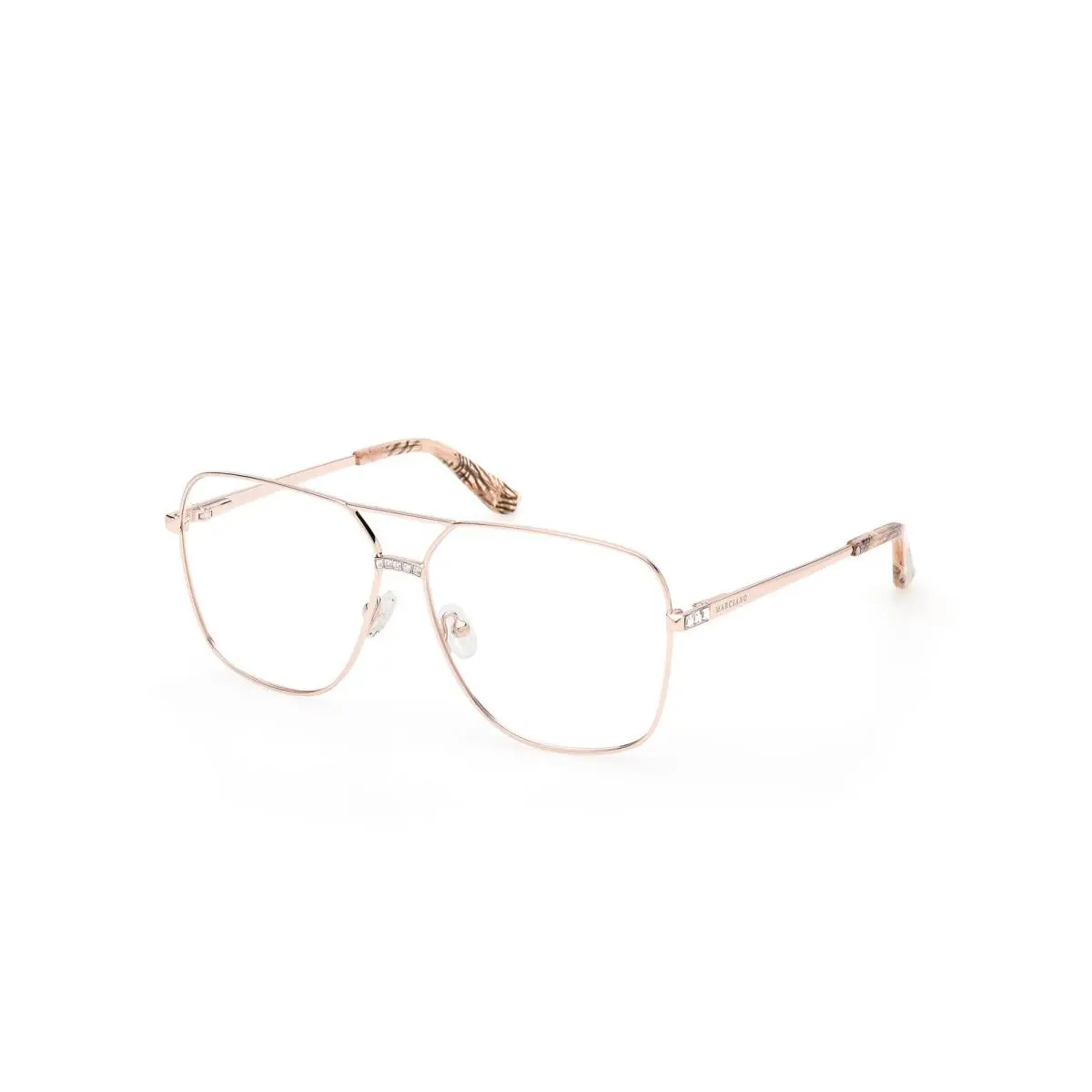 Guess By Marciano GM 50029 Shiny Rose Gold / 028 Size 58 Eyeglasses