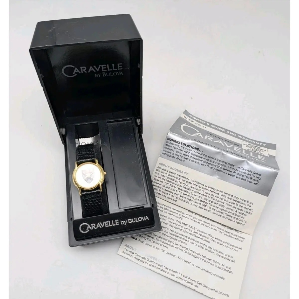 Caravelle By Bulova Harvard University Amp115 Watch