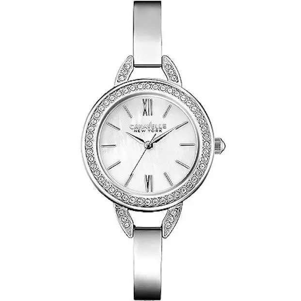 Caravelle BY Bulova York Silver Women`s Watch 43L166
