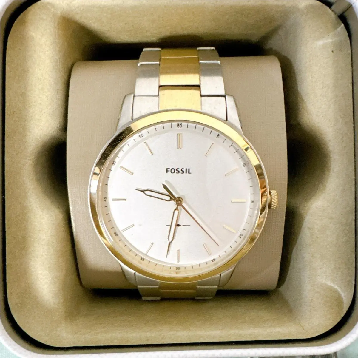 Fossil FS5441 The Minimalist 3h Quartz Men`s Watch
