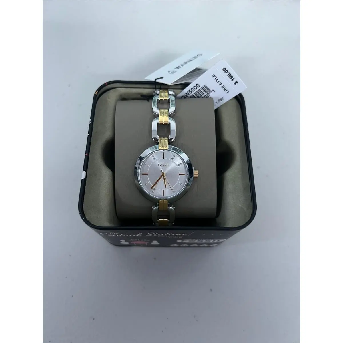Fossil BQW5000 Privateer Chronograph Two-tone Stainless Steel Watch