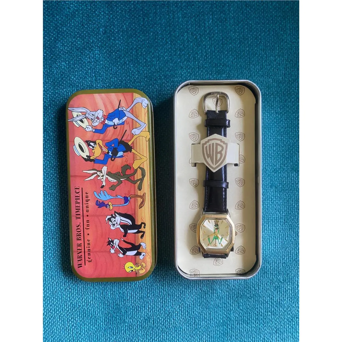 Warner Fossil J Michigan Frog 1994 Watch