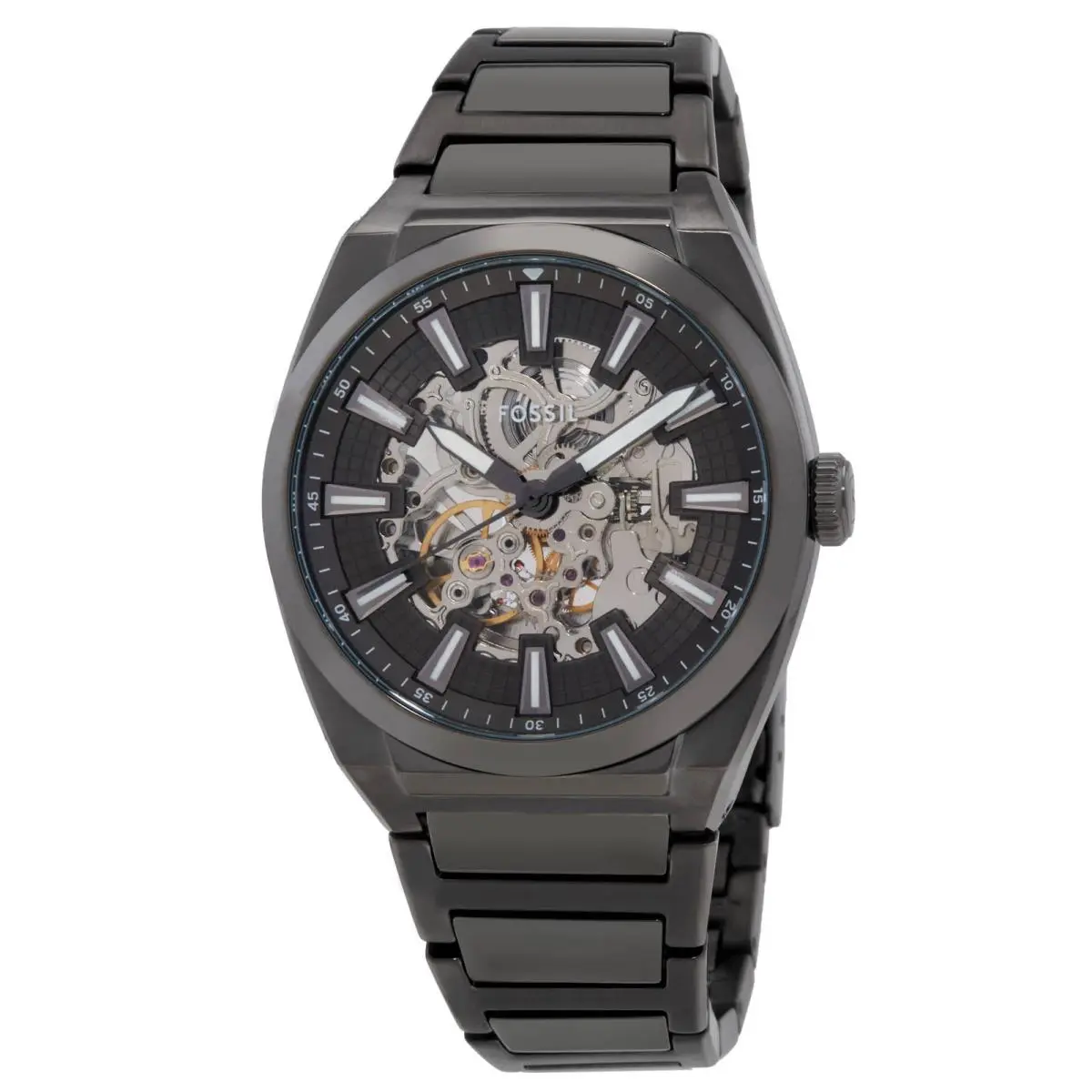 Fossil Everett Quartz Grey Dial Men`s Watch ME3206