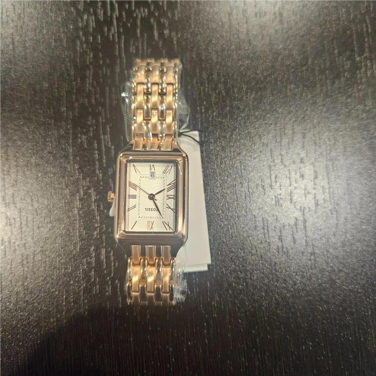 Fossil - Women`s Raquel Quartz Watch Stainless Steel Rose Gold/white
