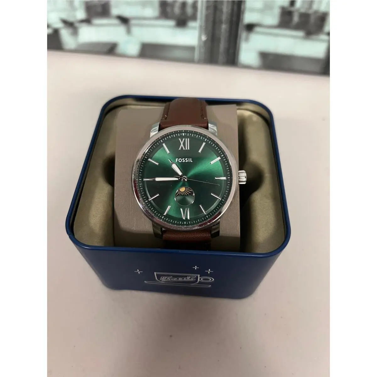 Fossil BQ2907 Rhett Multifunction Brown Leather Watch