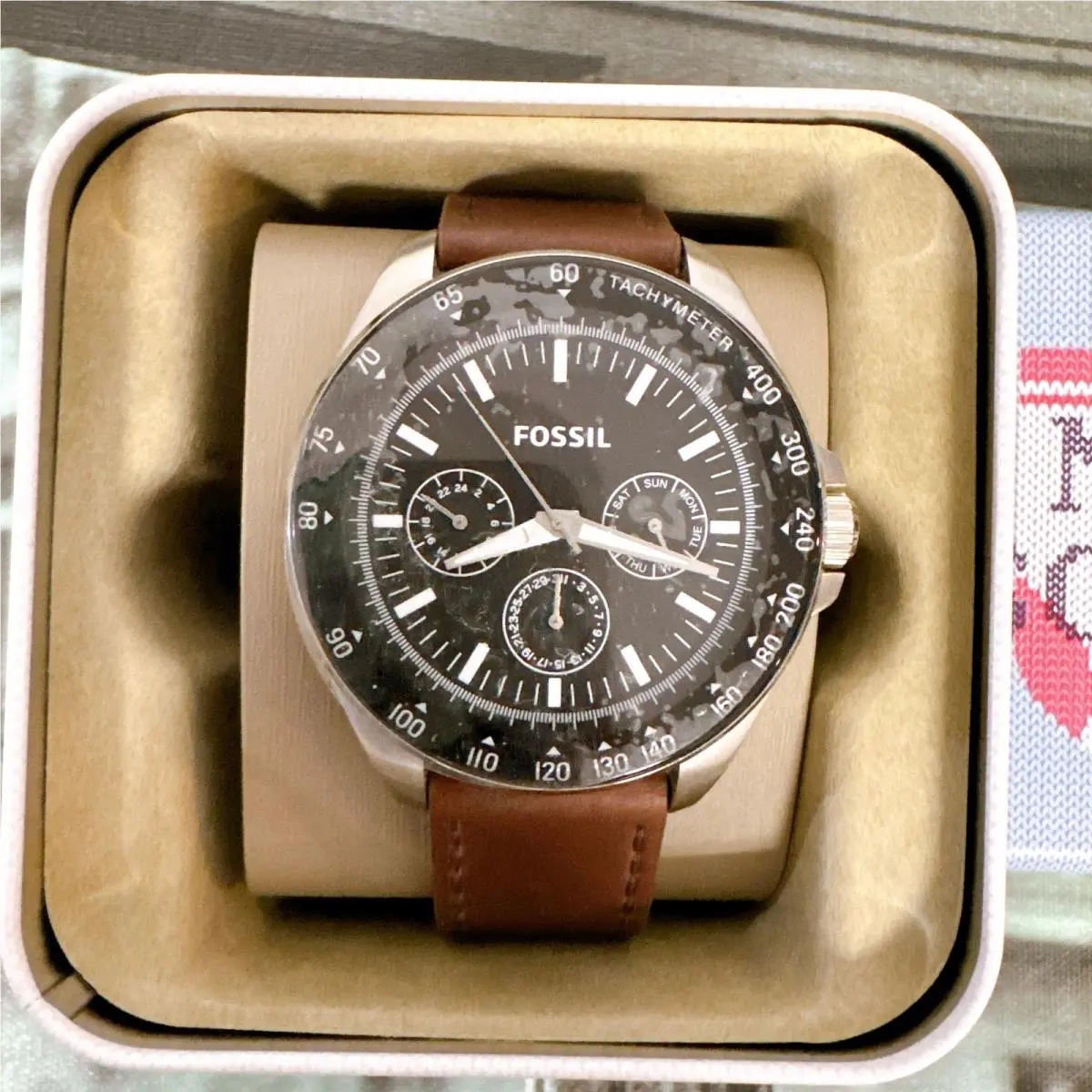 Fossil BQ2294 Neale Quartz Stainless Steel Chronograph Watch
