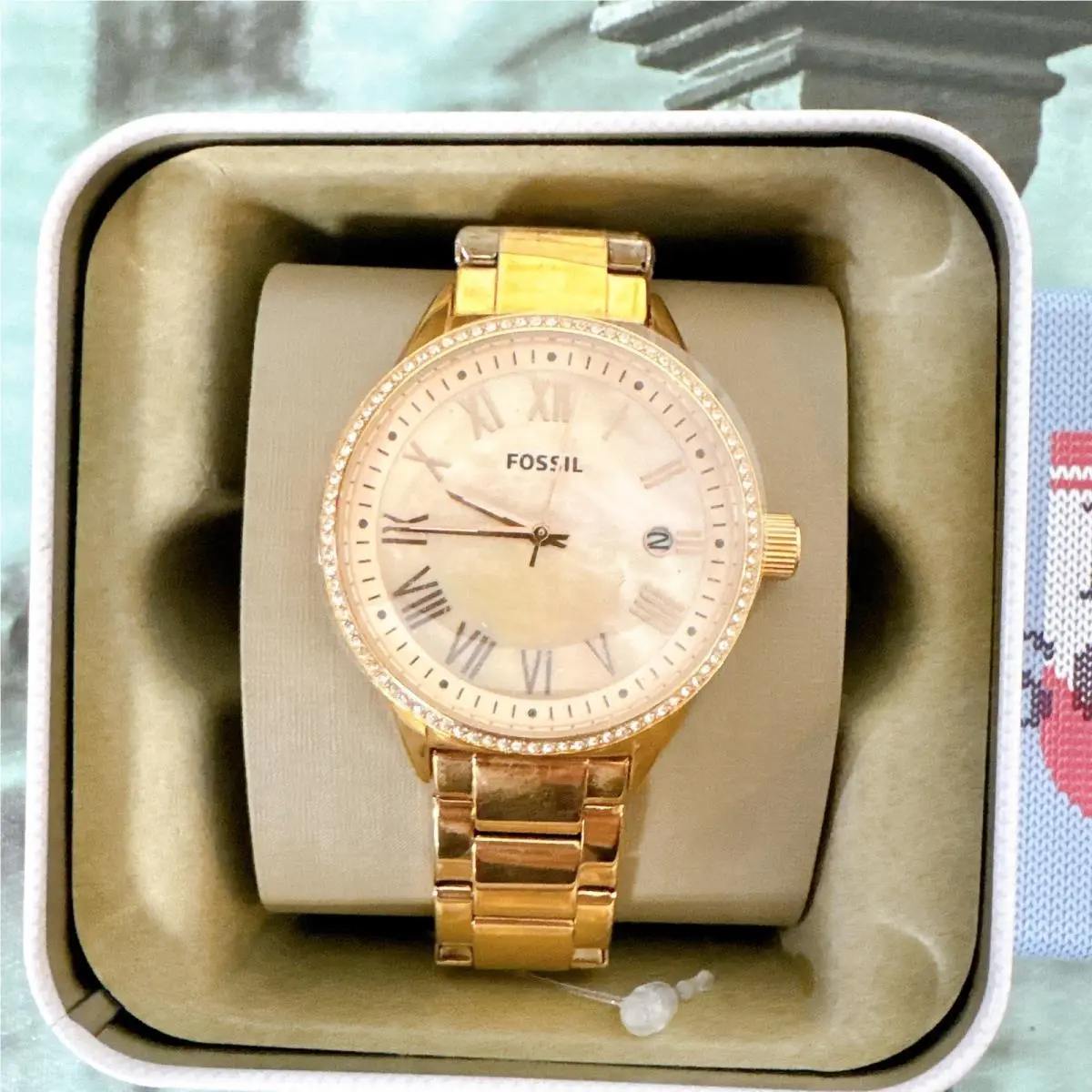 Fossil BQ3210 Blythe Rose Gold Stainless Steel Watch