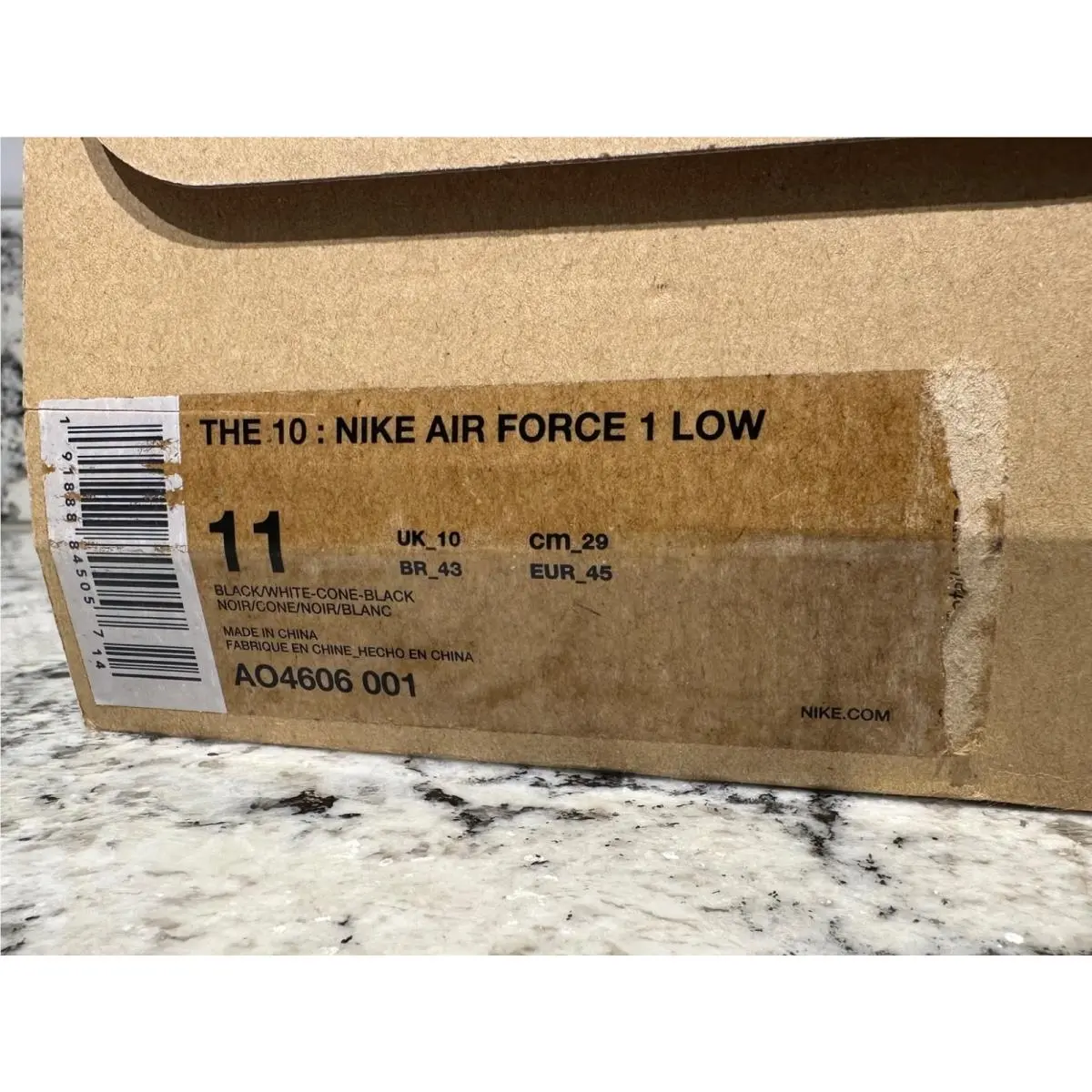 Nike shoes - Nike Air Force 1 - Air Force - AO4606-001 - Black 17