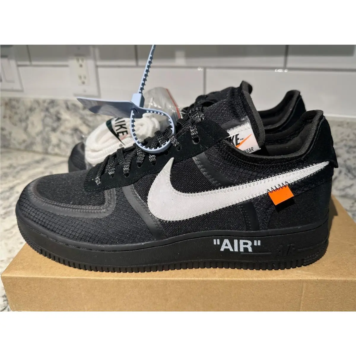 Nike shoes - Nike Air Force 1 - Air Force - AO4606-001 - Black 0