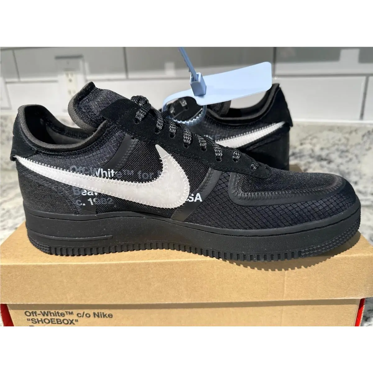 Nike shoes - Nike Air Force 1 - Air Force - AO4606-001 - Black 1