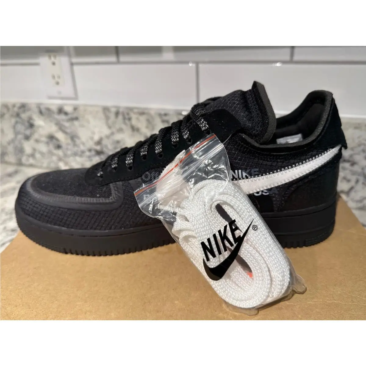 Nike shoes - Nike Air Force 1 - Air Force - AO4606-001 - Black 2