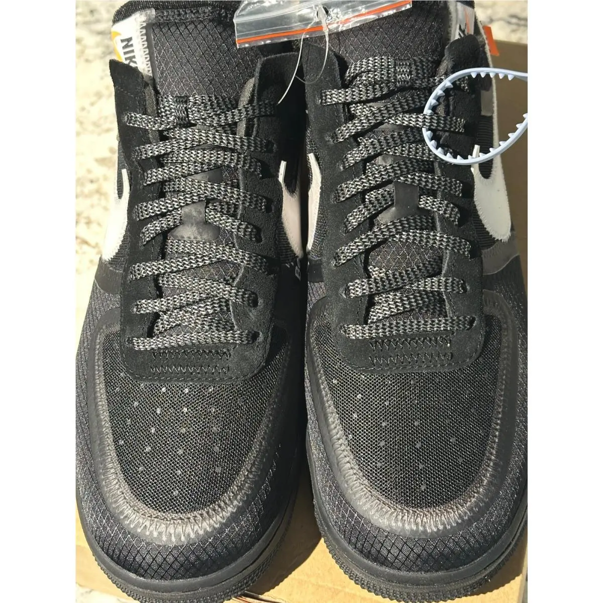 Nike shoes - Nike Air Force 1 - Air Force - AO4606-001 - Black 7