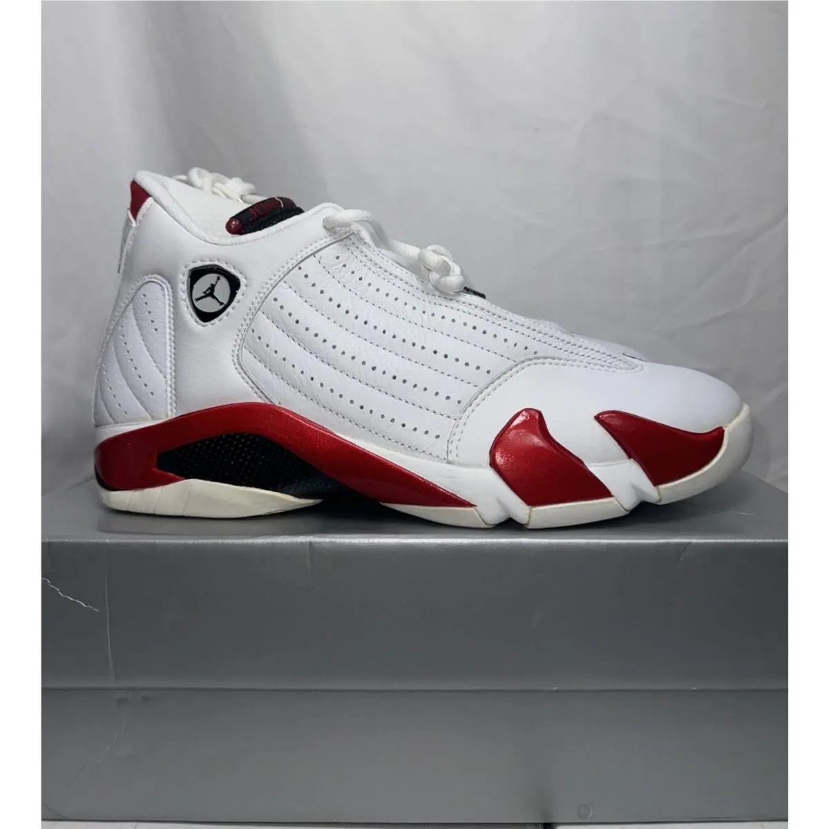 Vintage Air Jordan 14 OG Candy Cane 1999 Size 10.5 DS Xiv with Box