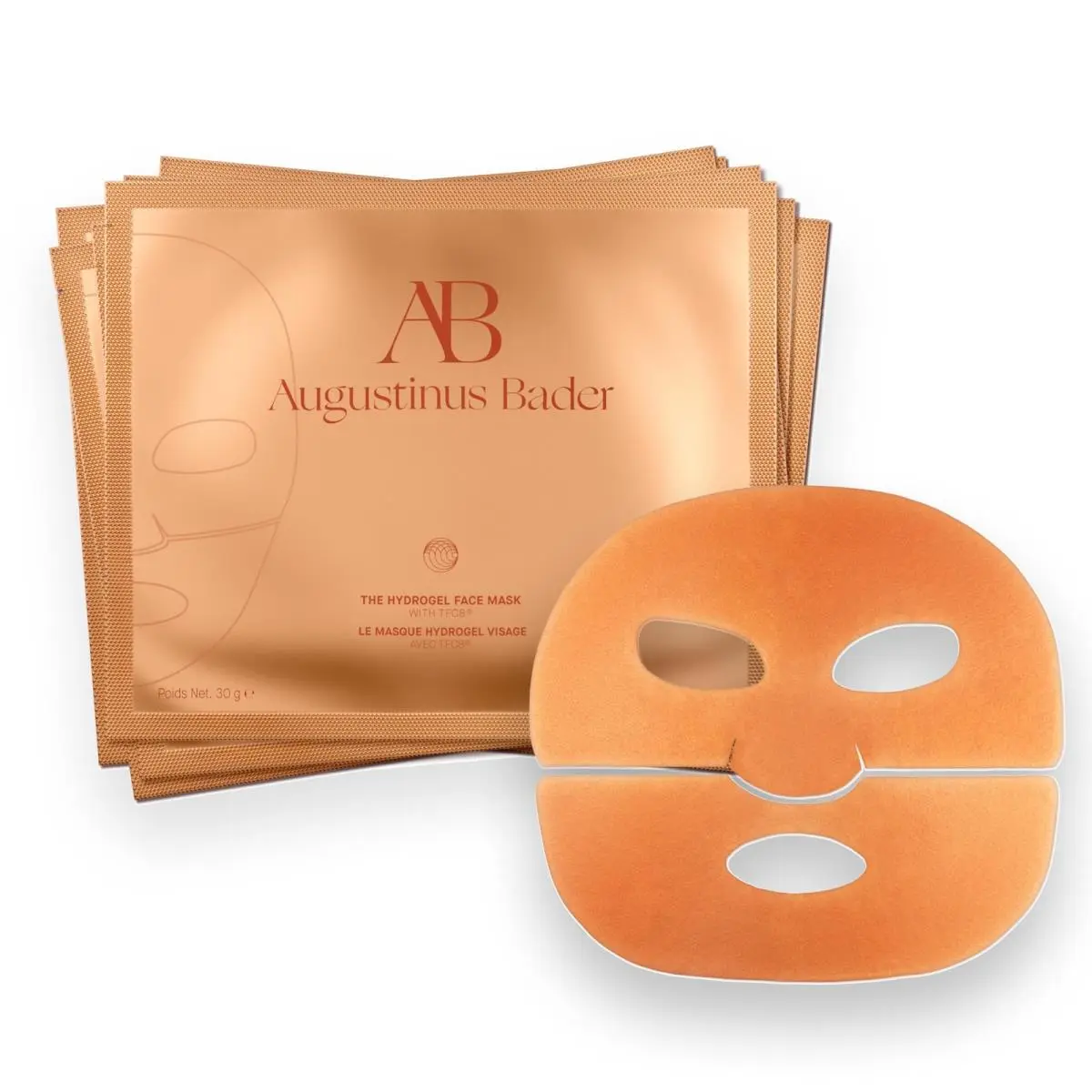 Hydrogel Face Mask Cooling Hydrating Plumping Facial Treatment 6 Count Pack by Augustinus Bader