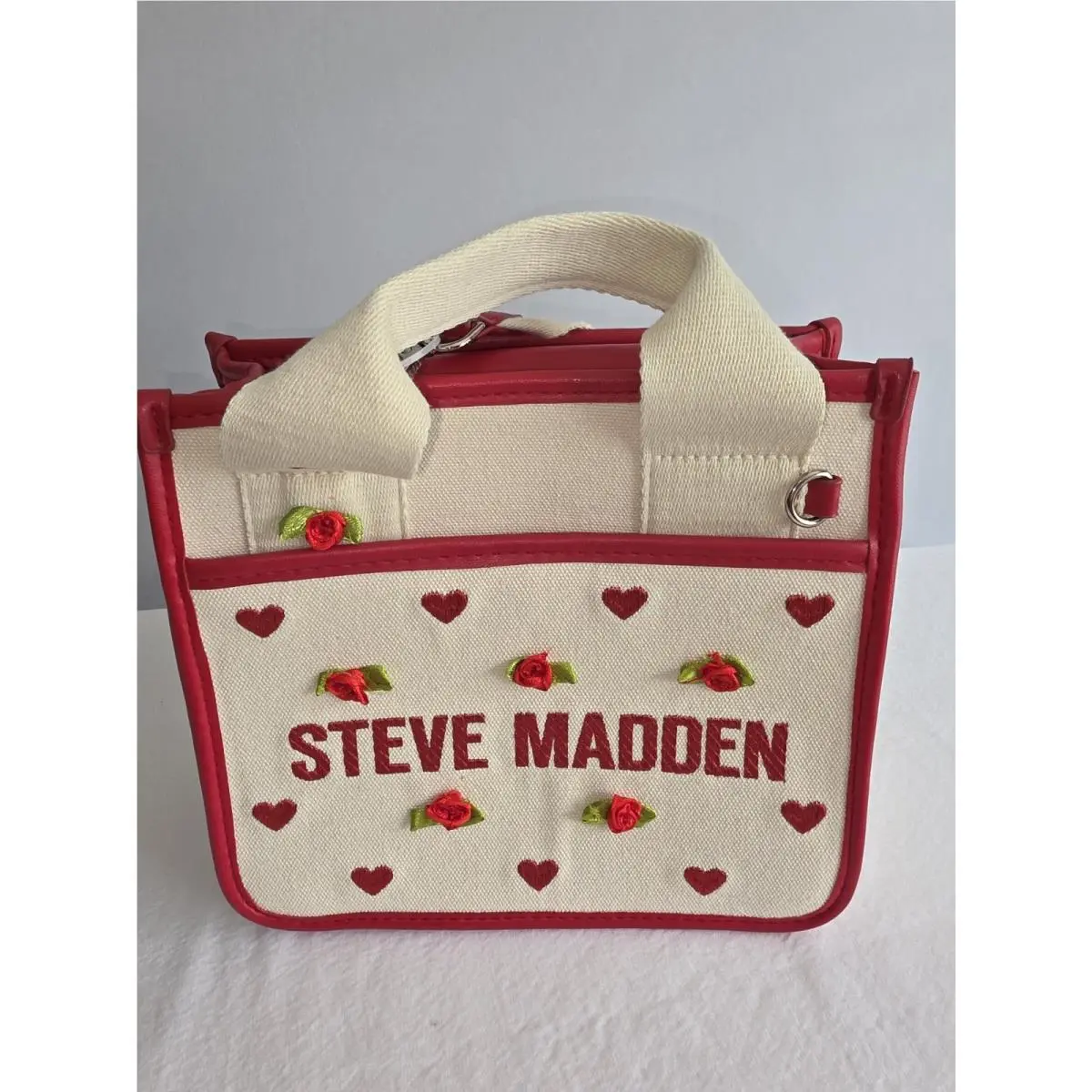 Steve Madden Embroidered Tote Crossbody
