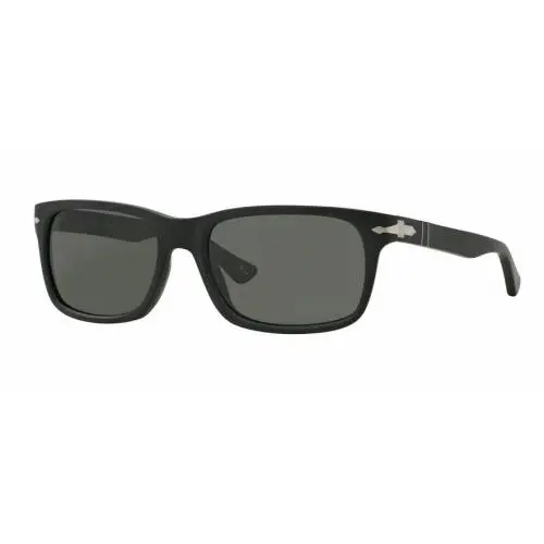 Persol Sunglasses PO3048S 9000/58 Black Frame Gray Lens 58-19-145-polarized