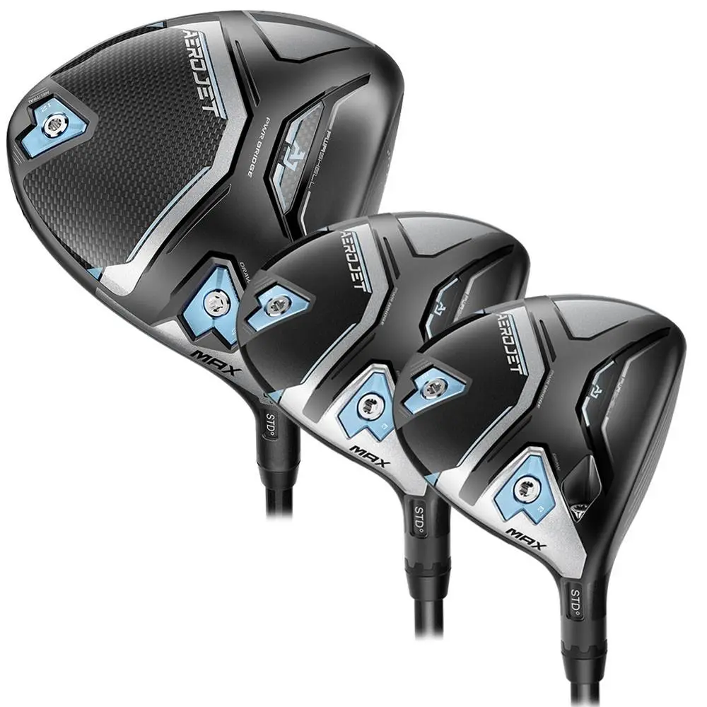 Lady Cobra Aerojet Max 10.5° Driver 3 5 Wood Set Helium Nanocore