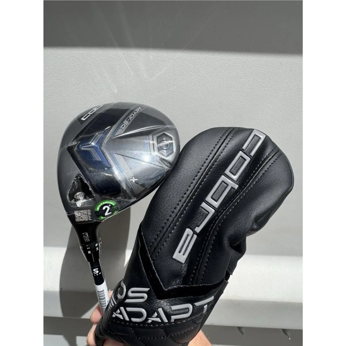 Cobra DS Adapt X 3 Wood 15° - Denali Blue 60g 6.0 Stiff Flex Left Handed