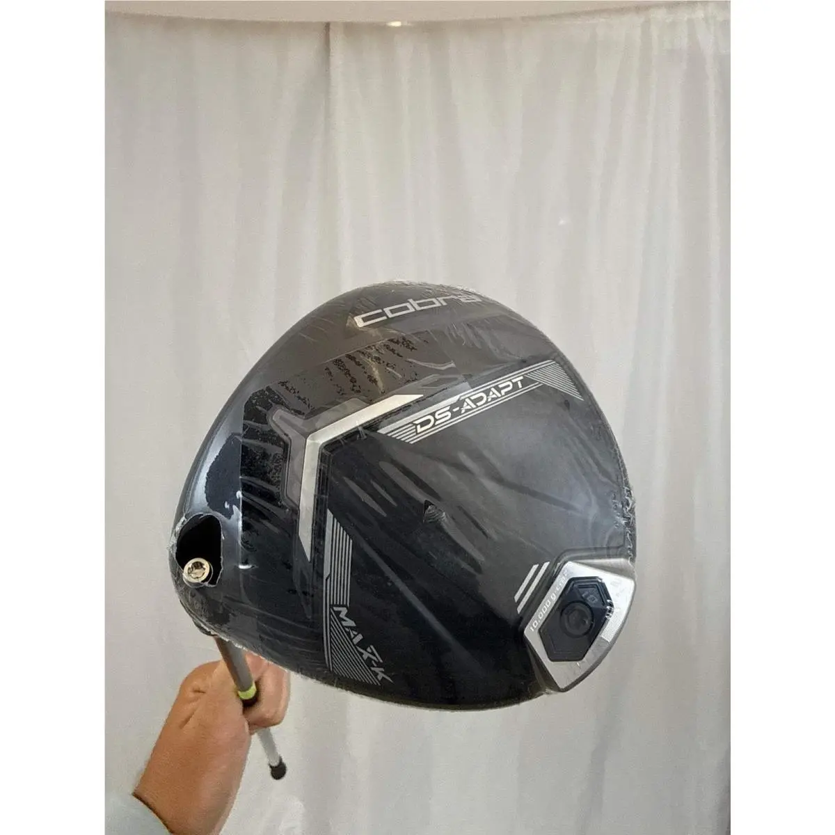 Cobra Ds-adapt Max-k Driver 10.5° Hzrdus Yellow Extra Stiff Flex Lefty 44.5″