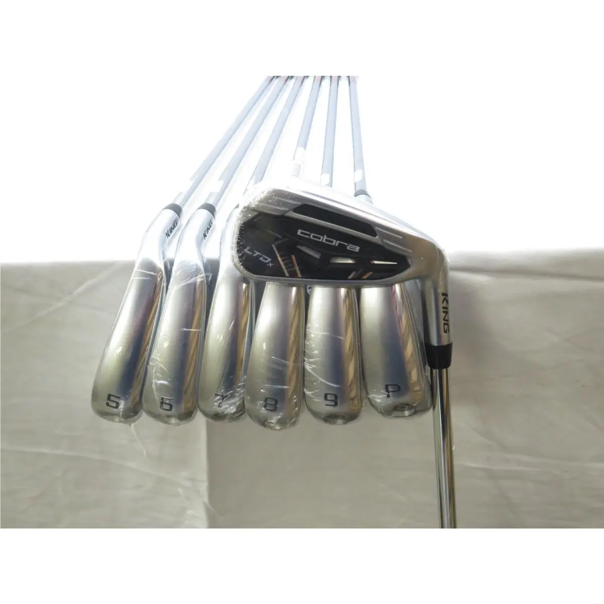 Cobra Ltdx Iron Set 4-PW Kbs Tour 90g Stiff Flex Steel Shafts