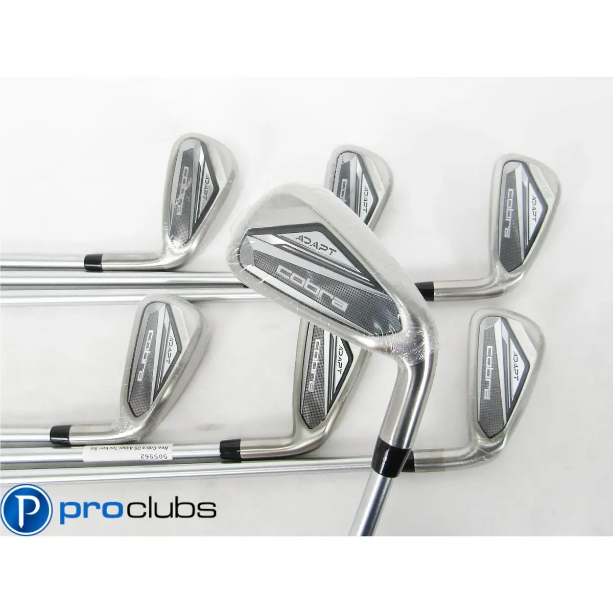 Cobra DS Adapt Irons 4-PW Steel Kbs C-taper 120 Stiff Flex 505562